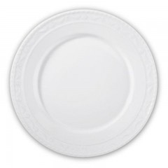 KPM Berlin KPM Kurland Weiss Speiseteller 26 cm КПМ Курляндия Белая тарелка 26 см