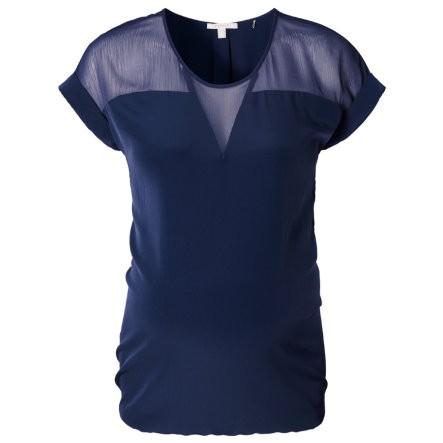 ESPRIT Umstands Bluse blau