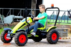 BERG Go-Kart mit XL-Rahmen CLAAS Grun mit Dreigangschaltung ab 5 Jahren Карт с рамой XL CLAAS Green с трехступенчатой ??коробкой передач от 5 лет