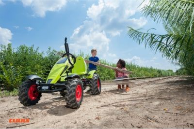 BERG Go-Kart mit XL-Rahmen CLAAS Grun mit Dreigangschaltung ab 5 Jahren Карт с рамой XL CLAAS Green с трехступенчатой ??коробкой передач от 5 лет