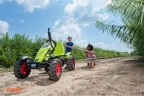 BERG Go-Kart mit XL-Rahmen CLAAS Grun mit Dreigangschaltung ab 5 Jahren Карт с рамой XL CLAAS Green с трехступенчатой ??коробкой передач от 5 лет