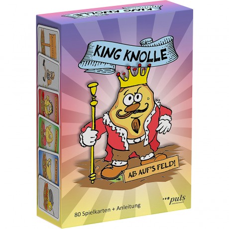 puls entertainment Kartenspiel KING KNOLLE Карточная игра KING TUBE