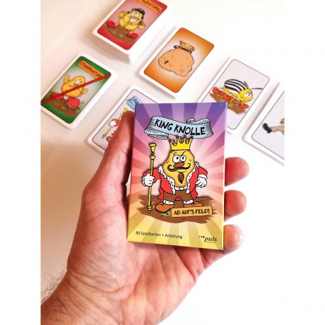 puls entertainment Kartenspiel KING KNOLLE Карточная игра KING TUBE