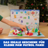 PAW Patrol Adventskalender, детский адвент-календарь с фигурками, санями и зимней игровой сценой, 24 сюрприза