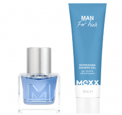 Mexx Man Set Eau de Toilette 30ml &amp; Shower Gel 50ml, Mexx Man Set Туалетная вода 30 мл и гель для душа 50 мл