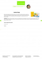 Kraueterhaus Sanct Bernhardt Lemon Soap, 100 г