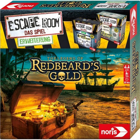 Noris Escape Room Erweiterung Redbeards Gold Дополнение к квесту Redbeard's Gold