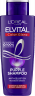L'Oreal Paris Elvital Color Glanz Purple Shampoo, 200 ml, Фиолетовый шампунь против желтизны для осветлённых, мелированных и седых волос, с защитой цвета, 200 мл