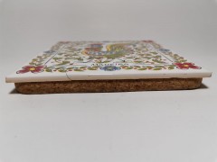 TINO MADEIRA, Тино Мадейра Керамическая Подставка под горячее &quot;Барселуш&quot; 15см х 15см 