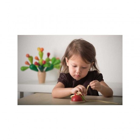 PLANTOYS Plan Toys Holz Lernspiel Schuh zubinden Plan Toys деревянная развивающая игра