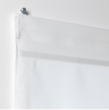 Ikea RINGBLOMMA Faltrollo, weiss 80x160 cm, Икеа РИНГБЛУММА Римская штора, белая, 80x160 см