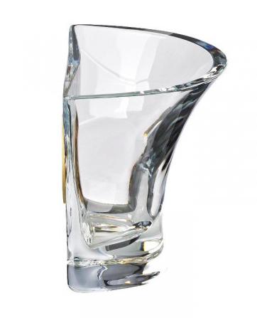 Rosenthal Versace Medusa Madness Vase Glas Clear, Розенталь Версаче Медуза Мэднесс Ваза прозрачная, 18 см