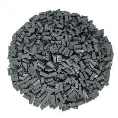 LEGO LEGO 1x3 Steine Dunkelgrau - 500 Stuck - Dark bluish grey bricks 3622 LEGO 1x3 Bricks Dark Grey - 500 штук - Темно-голубовато-серые кирпичи 3622