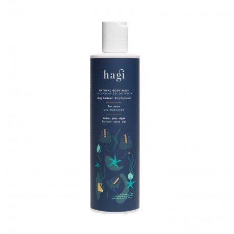 Hagi Cosmetics NATURAL BODY WASH AHOY CAPTAIN! FOR MEN НАТУРАЛЬНОЕ мытье для тела ПРИВЕТ, КАПИТАН! СФОРМИРОВАТЬ