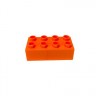 LEGO LEGO Duplo 2x4 Steine Orange - 250 Stuck - Grundbausteine 3011 NEU LEGO Duplo 2x4 кирпичи оранжевые - 250 штук - основные строительные блоки 3011 НОВИНКА