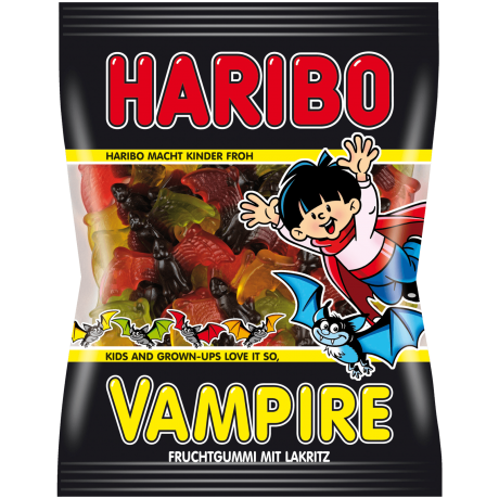 Haribo Bunte Vampire Жевательный мармелад  200г