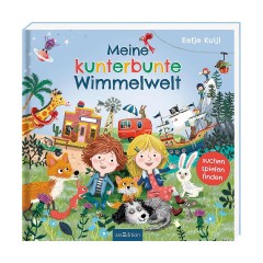 arsEdition Verlag Meine kunterbunte Wimmelwelt Мой пестрый мир скрытых предметов