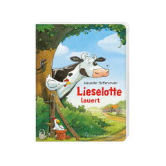 Sauerlander Verlag Lieselotte lauert (Pappbilderbuch) Лизелотта скрывается (книга с картинками)