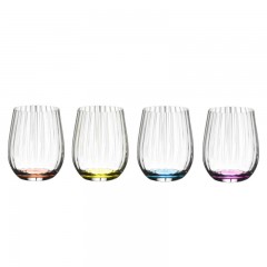 Riedel Riedel Tumbler Kollektion Happy O Optik Glas Set 4-tlg. h: 96 mm / 344 ml Коллекция стаканов Riedel Happy O Optik Набор стаканов из 4 предм. высота: 96 мм / 344 мл