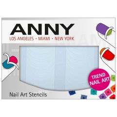 Anny Nail Art Stencils Nagelsticker Nageldesign, 1 мл