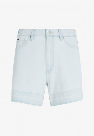 Tommy Hilfiger HIGH RISE STRAIGHT FIT Denim shorts kira ПРЯМОЙ КРОЯ С ВЫСОКОЙ ПОСАДКОЙ Джинсовые шорты Кира