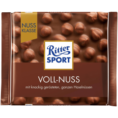 Ritter Sport Voll-Nuss Молочный шоколад с лесным орехом 100г