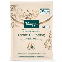 Kneipp Verwoehnendes Creme-Oel-Peeling, 40 ml, Kneipp питательный сахарный скраб для тела с аргановым маслом и маслом камелии, 40 мл