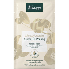 Kneipp Verwoehnendes Creme-Oel-Peeling, 40 ml, Kneipp питательный сахарный скраб для тела с аргановым маслом и маслом камелии, 40 мл