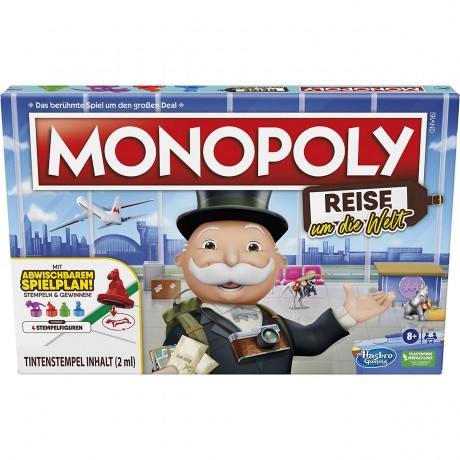 Hasbro Monopoly Reise um die Welt Монополия путешествует по миру