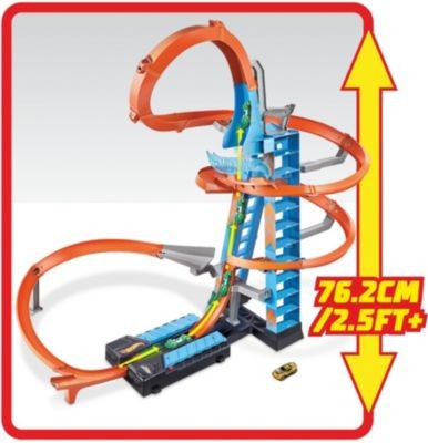 Mattel Hot Wheels Himmelscrash-Turm inkl. 1 Spielzeugauto Hot Wheels Sky Crash Tower с 1 игрушечной машинкой