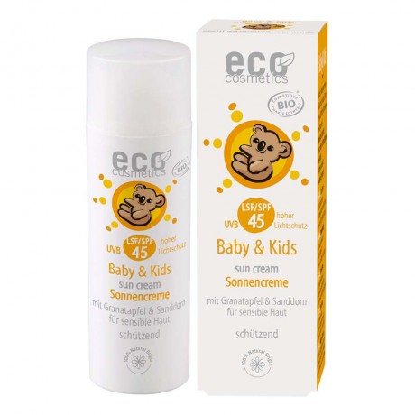 Eco Cosmetics Baby & Kids LSF45 Sonnencreme Baby & Kids солнцезащитный крем SPF45