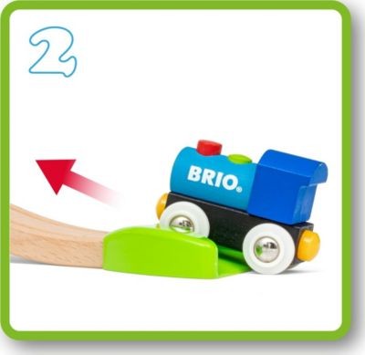 BRIO BRIO 36002 Mein erstes Bahn Regenbogen Set BRIO 36002 Набор "Мой первый радужный поезд"