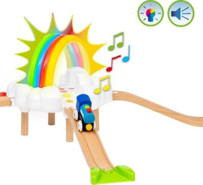 BRIO BRIO 36002 Mein erstes Bahn Regenbogen Set BRIO 36002 Набор "Мой первый радужный поезд"