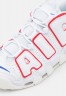 Nike Sportswear AIR MORE UPTEMPO 96 UNISEX Sneaker high white/game royal/university red/sail AIR MORE UPTEMPO 96 UNISEX Высокие кроссовки женские белый/игровой королевский/университетский красный/парус