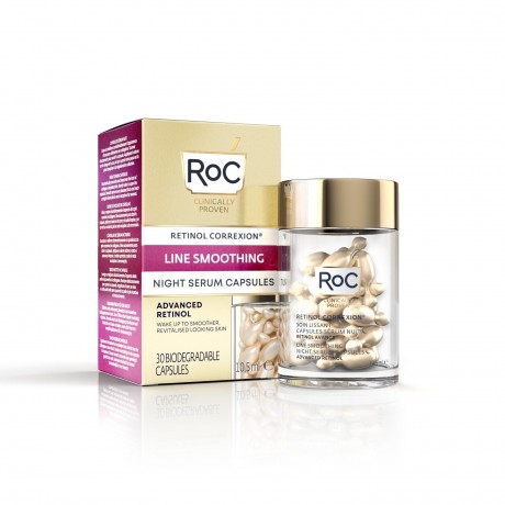 RoC Retinol Correxion Line Smoothing Night 30 Capsules Retinol Correxion Line Smoothing Night 30 капсул