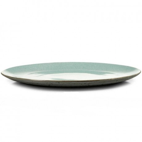 Bitz Bitz Gastro grey / light blue Platte oval 45x34 cm Bitz Gastro серый/голубой Блюдо овальное 45x34 см