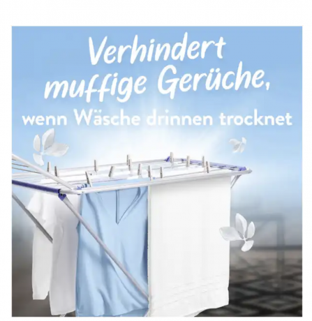 Lenor Weichspuler Konzentrat Luftfrisch Alpensee 50 WL, Кондиционер для стирки белья "Альпийская свежесть", 50 загрузок (700мл)