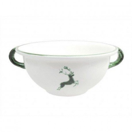 Gmundner Keramik Gmundner Keramik Gruner Hirsch Weitling d: 25 cm / 2,0 L Gmundner Ceramics Green Deer Weitling d: 25 см / 2,0 л