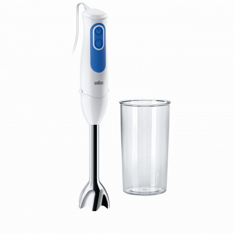 Braun Braun Stabmixer MQ3000, MQ3000 Multiquick 3 Smoothie+ Stabmixer EasyClick 700 Watt weiss/blau  Ручной блендер Braun MQ3000, MQ3000 Multiquick 3 Smoothie+ Ручной блендер EasyClick 700 Вт, белый/синий
