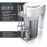 Arendo Arendo Handmixer, 400 W, inkl. 2 x Quirle und 2 x Knethaken aus Edelstahl weiss/silber Ручной миксер Arendo, 400 Вт, включая 2 венчика и 2 крюка для теста из нержавеющей стали
