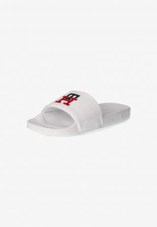 Tommy Hilfiger ESSENTIAL  Pool slides weiss ESSENTIAL Горки для бассейна белый