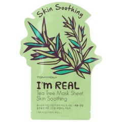 Tonymoly (Тони моли) I_m Real Teatree Sheet-Mask Maske Masken, 1 шт.