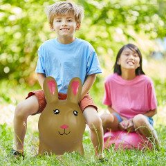 relaxdays Hupftier Hase hellbraun Копытный кролик светло-коричневый