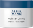 Braukmann Melissen Creme, 50 ml, Hildegard Braukmann дневной крем для лица с мелиссой, для нормальной и обезвоженной кожи, для мужчин, 50 мл