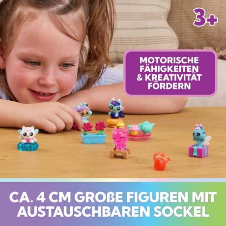 DreamWorks Gabby's Dollhouse Fairylandia Adventskalender, детский адвент-календарь с фигурками и аксессуарами, 24 сюрприза