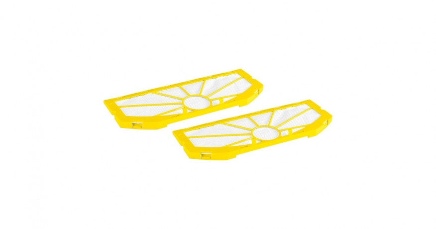 Karcher Karcher Feinfilter fur Robocleaner RC 3 / RC 3 Premium weiss, 2 Stuck weiss Фильтр тонкой очистки Karcher для Robocleaner RC 3/RC 3 Premium белый, 2 шт.