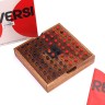 ROMBOL Reversi – Interessantes Strategiespiel fur 2 Personen aus edlem Holz Reversi – интересная стратегическая игра для двоих из ценных пород дерева