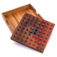 ROMBOL Reversi – Interessantes Strategiespiel fur 2 Personen aus edlem Holz Reversi – интересная стратегическая игра для двоих из ценных пород дерева