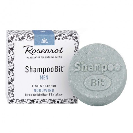 Rosenrot Festes ShampooBit MEN Nordwind 60g  Solid ShampooBit MEN Северный Ветер 60г