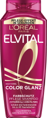 L'Oreal Paris Elvital Color Glanz Farbschutz Pflege Shampoo, 300 ml, Шампунь для окрашенных волос с витамином Cg и UVB-фильтром, для сохранения цвета и блеска, 300 мл
